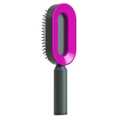 Massage Comb Hair Brush Self Cleaning Hair Brush for Women One-Key Quick Hair Comb 3D Air Cushion Hair Styling Tools Airbag Comb