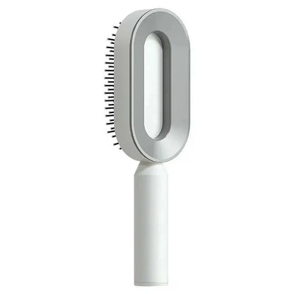 Self Cleaning Hairbrush Women Hair Brush One-key Cleaning Hair Loss Airbag Scalp Massage Comb Anti-Static Hairbrush