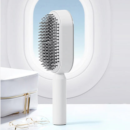 Self Cleaning Hair Brush Massage Home Hair Comb Anti-Static Hairbrush 3D Air Cushion Hair Brushes Hairdressing Styling Hair Tool